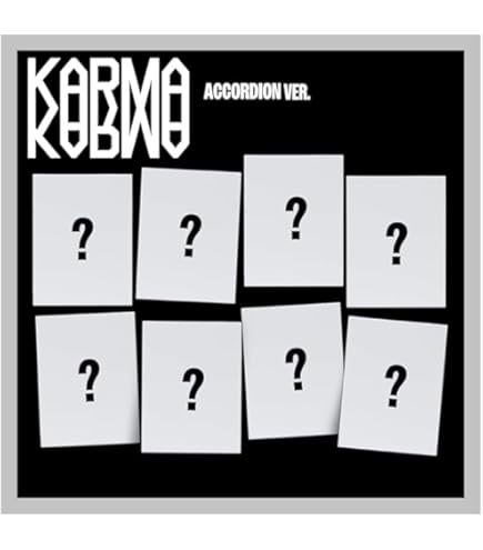 【新品未開封】karma アコーディオン 8枚x4 Amazon.co.jp: ストレイキッズ Stray Kids - Vol.4 Karma Accordion